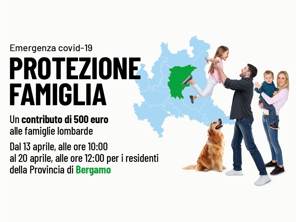 Protezione Famiglia Emergenza COVID 19 - Provincia di Bergamo